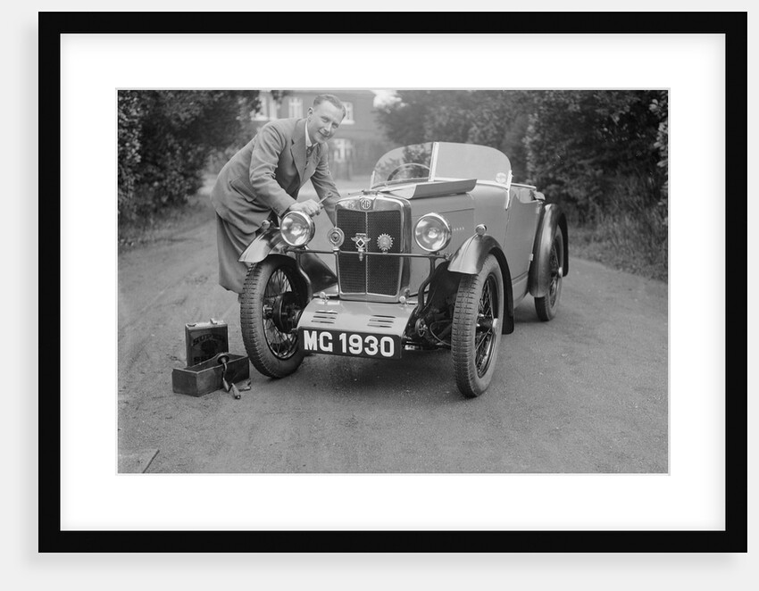 MG M type of C Robinson, c1929 by Bill Brunell