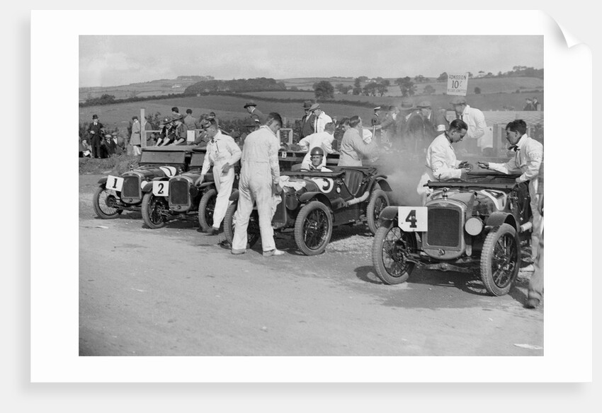 Austin Ulsters at the RAC TT Race, Ards Circuit, Belfast, 1929 by Bill Brunell