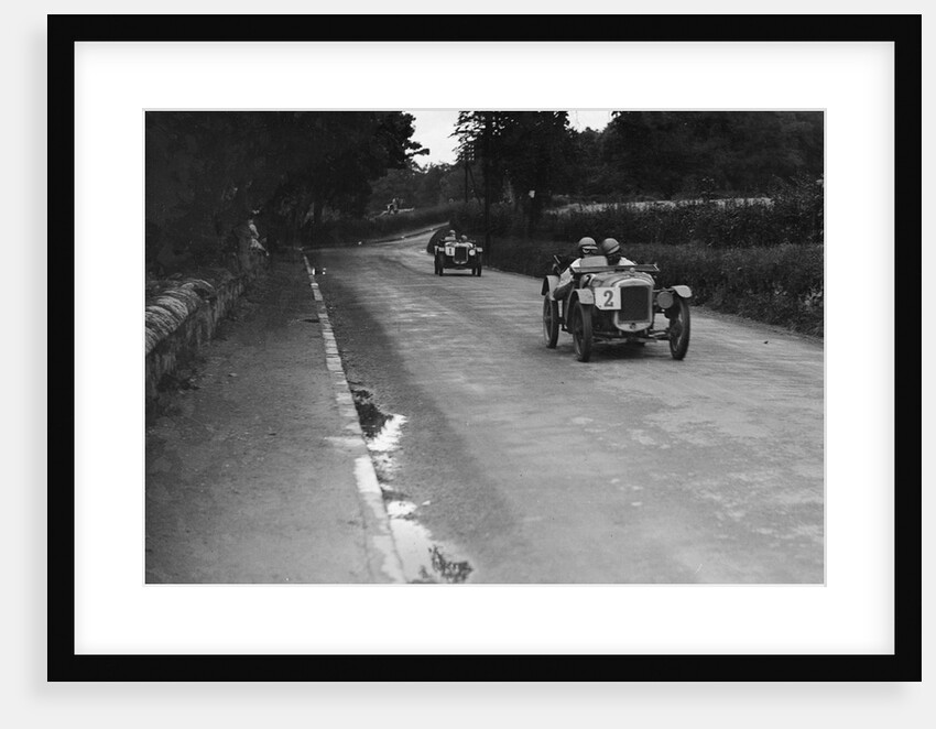 Austin Ulsters of SV Holbrook and Archie Frazer-Nash, RAC TT Race, Ards Circuit, Belfast, 1929 by Bill Brunell