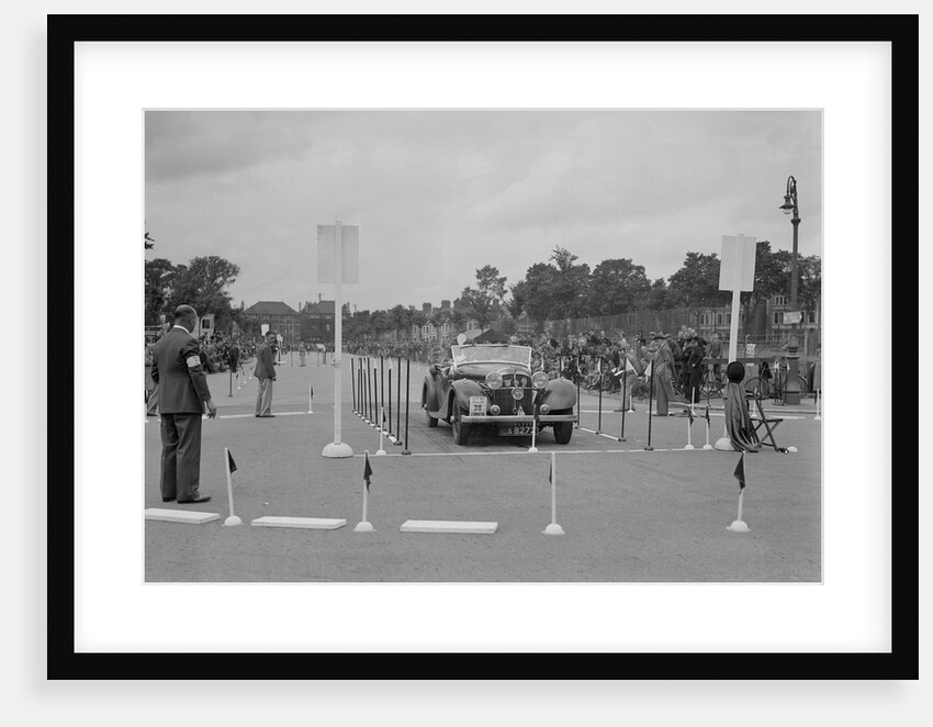 Jensen open 4-seater of Ken Crawford competing in the South Wales Auto Club Welsh Rally, 1937 by Bill Brunell