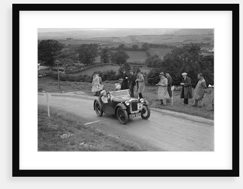Austin 7 Nippy of DN Kennedy competing in the South Wales Auto Club Welsh Rally, 1937 by Bill Brunell