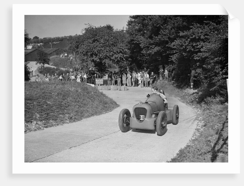 Ford Model 10 racing special of J Eason-Gibson competing in the VSCC Croydon Speed Trials, 1937 by Bill Brunell