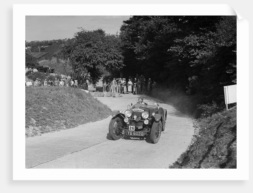 Frazer-Nash TT replica of Midge Wilby competing in the VSCC Croydon Speed Trials, 1937 by Bill Brunell