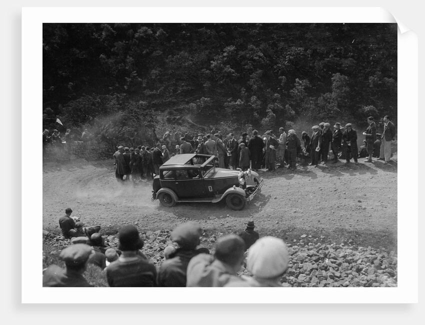 Standard of GW Olive, MCC Edinburgh Trial, Park Rash, Kettlewell, Upper Wharfedale, Yorkshire, 1930 by Bill Brunell