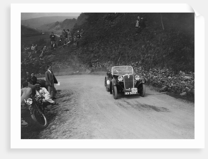 Singer of RS Davies competing in the MCC Edinburgh Trial, 1933 by Bill Brunell