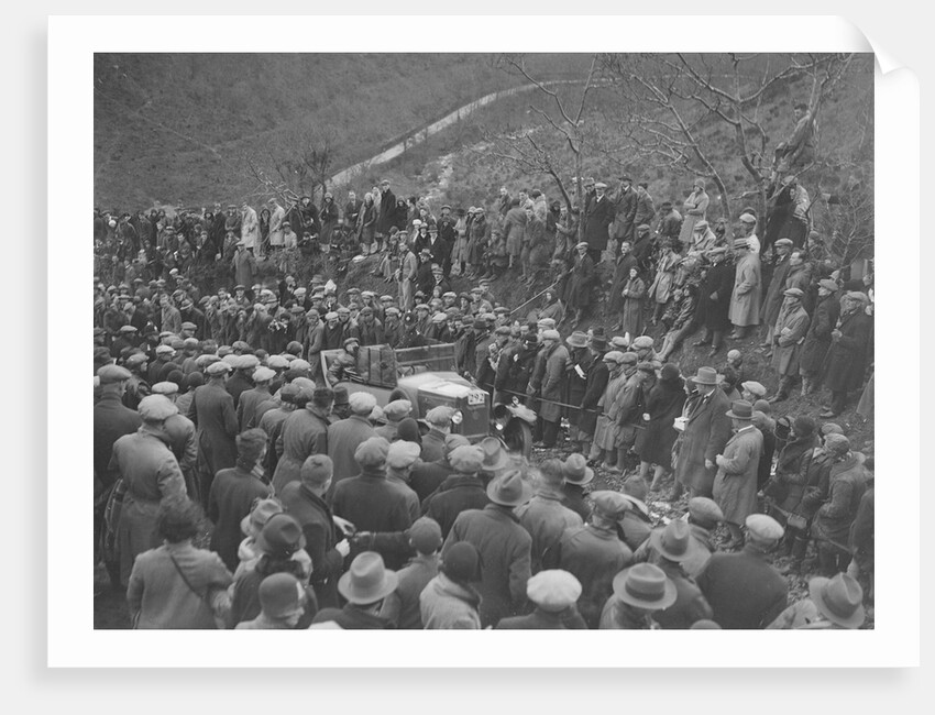 Bayliss-Thomas of WJ Haward competing in the MCC Lands End Trial, Beggars Roost, Exmoor, 1930 by Bill Brunell