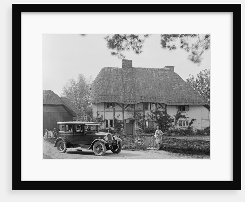 Buick 25/75 saloon, Garston, Wiltshire, c1930 by Bill Brunell