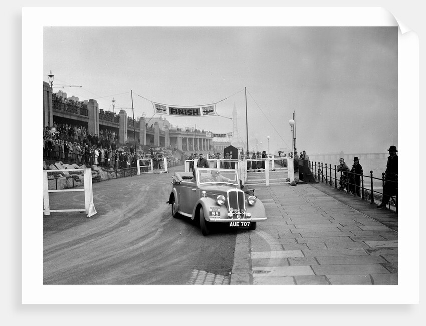 Standard Avon Twelve competing in the Blackpool Rally, 1936 by Bill Brunell