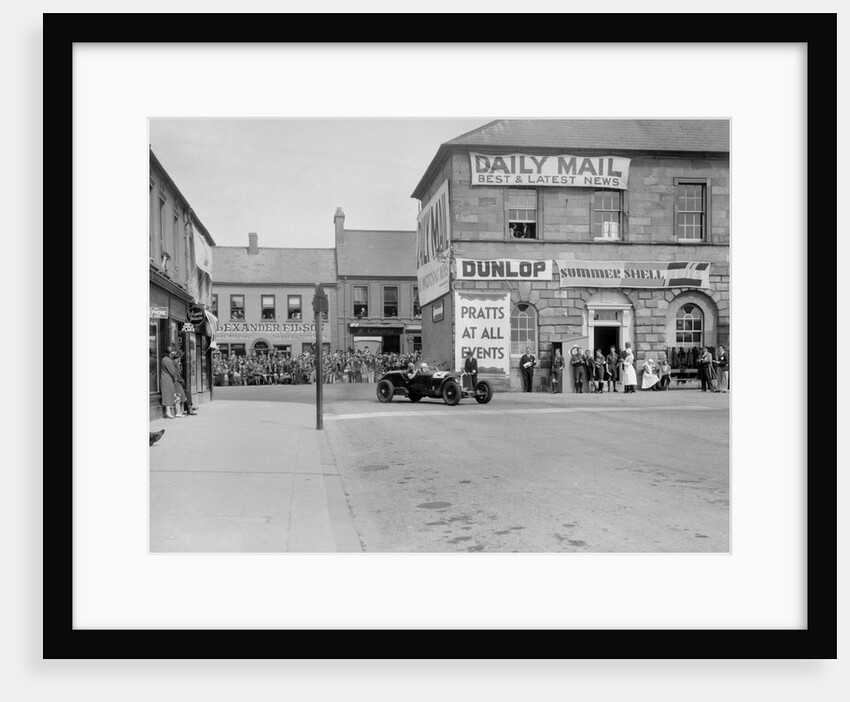 Tim Birkin's Alfa Romeo at the RAC TT Race, Conway Square, Newtonards, Northern Ireland, 1932 by Bill Brunell