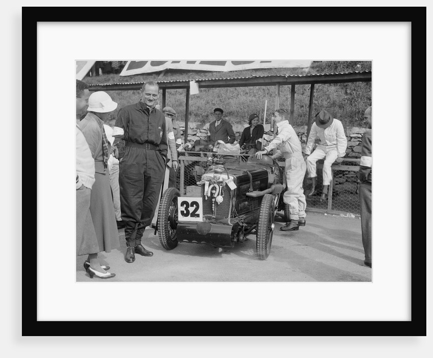 MG C type Midget of Goldie Gardner at the RAC TT Race, Ards Circuit, Belfast, 1932 by Bill Brunell