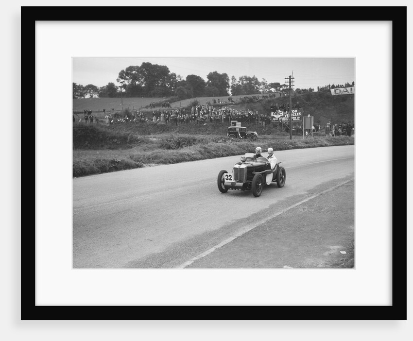 MG C type Midget of Goldie Gardner competing in the RAC TT Race, Ards Circuit, Belfast, 1932 by Bill Brunell