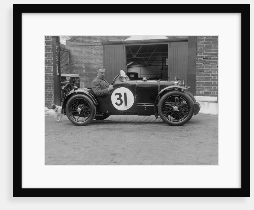 MG C type Midget of Cyril Paul at the RAC TT Race, Ards Circuit, Belfast, 1932 by Bill Brunell