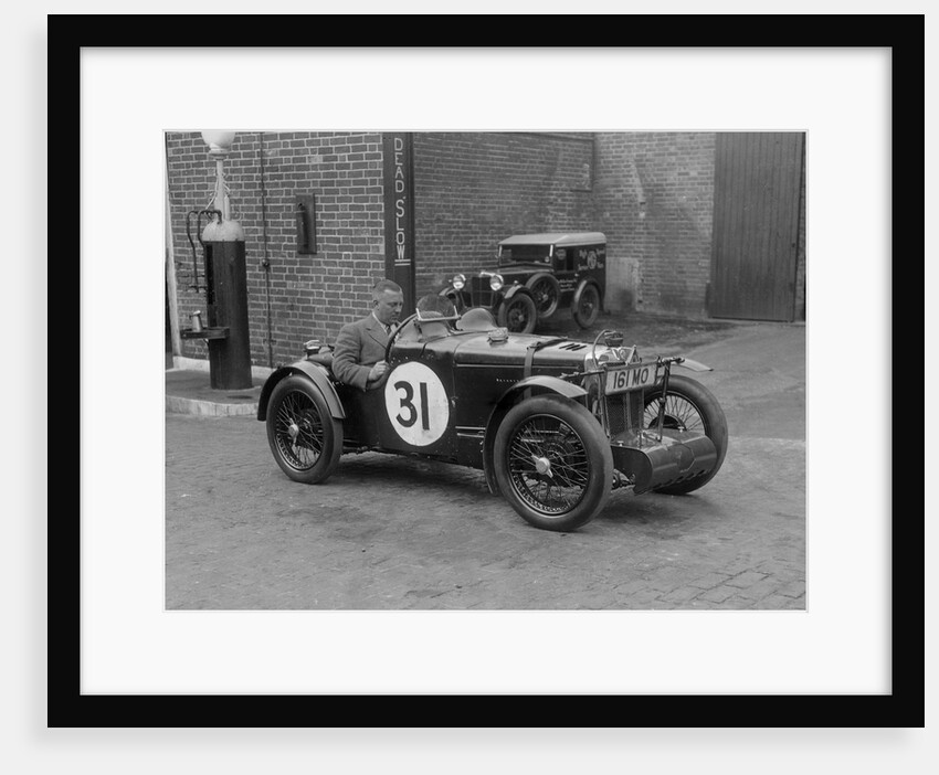 MG C type Midget of Cyril Paul at the RAC TT Race, Ards Circuit, Belfast, 1932 by Bill Brunell