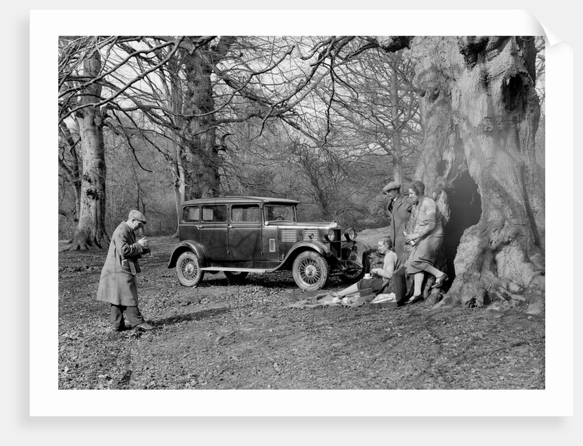 Standard 18 hp 4-door saloon, c1920s by Bill Brunell