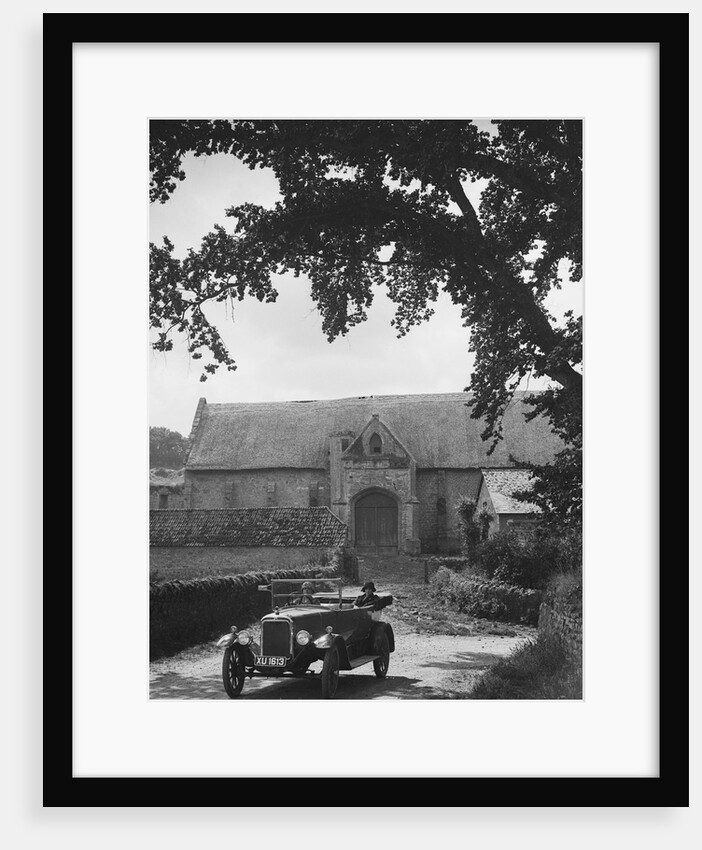 Overland 13.9 hp tourer, Abbotsbury, Dorset, 1930s by Bill Brunell
