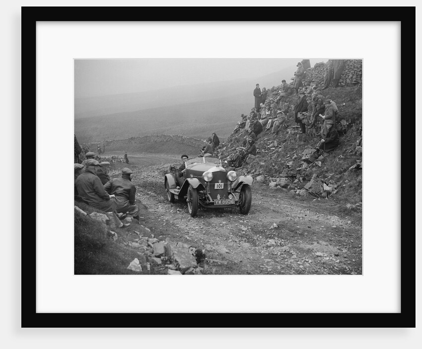 Bentley of M Durand competing in the MCC Edinburgh Trial, 1929 by Bill Brunell