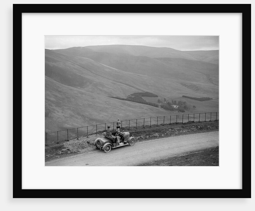 Morris open 2-seater, Ericstane Brae, North of Moffat, Dumfries, Scotland, 1920s by Bill Brunell