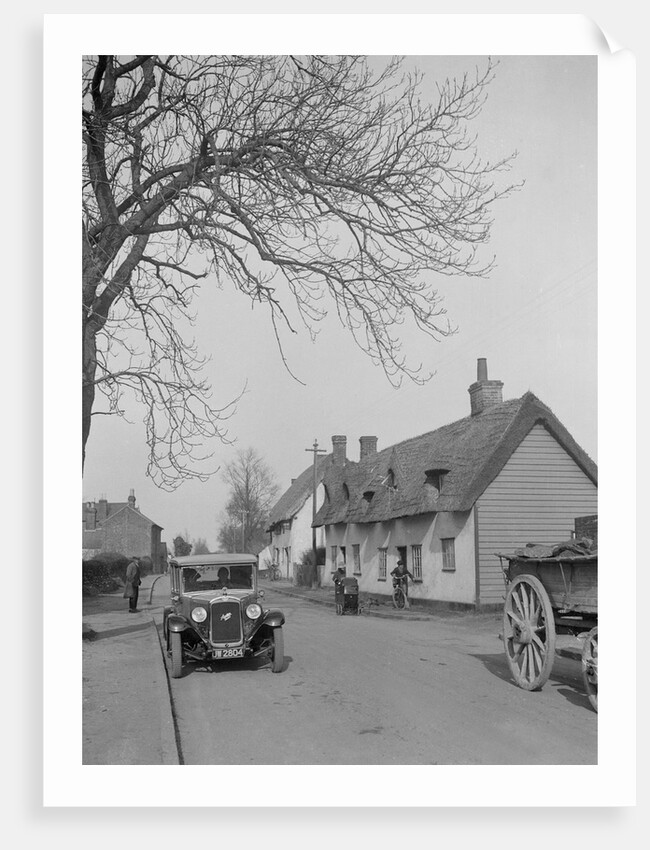 Austin 16/6 Burnham, High Roding, South of Great Dunmow, Essex, 1930s by Bill Brunell