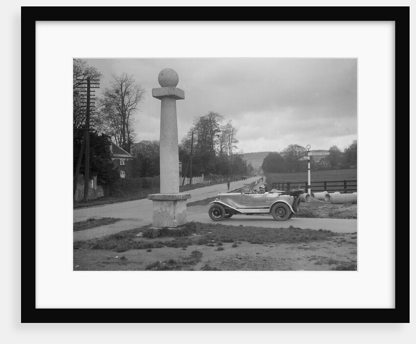 Lea-Francis, junction of A40 and Aylesbury road, High Wycombe, Buckinghamshire, c1920s by Bill Brunell