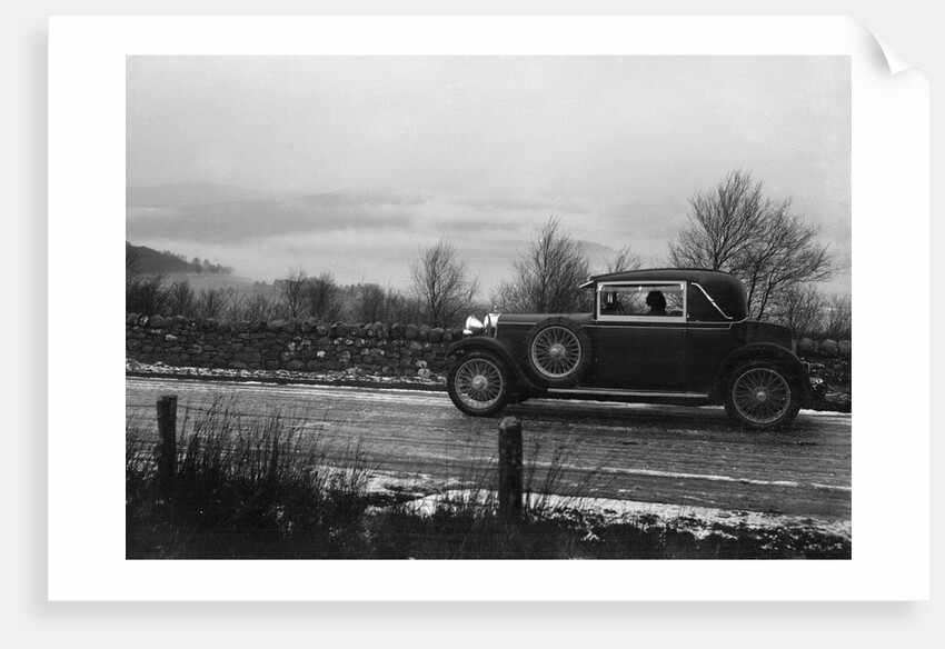 Talbot 14/45 of Kitty Brunell competing in the Monte Carlo Rally, 1929 by Bill Brunell