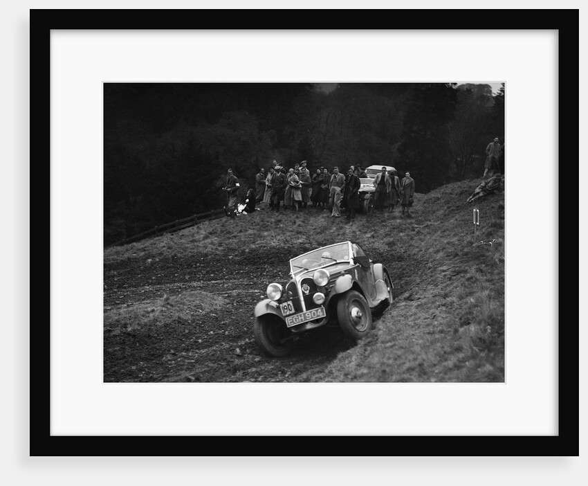 Frazer-Nash BMW 319/55 of KN Smith at the MCC Edinburgh Trial, Roxburghshire, Scotland, 1938 by Bill Brunell