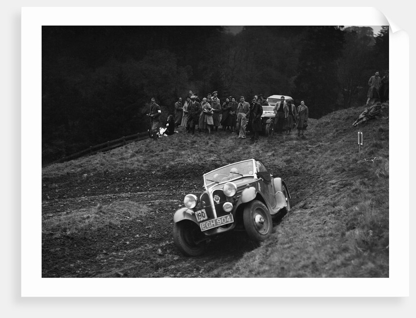 Frazer-Nash BMW 319/55 of KN Smith at the MCC Edinburgh Trial, Roxburghshire, Scotland, 1938 by Bill Brunell