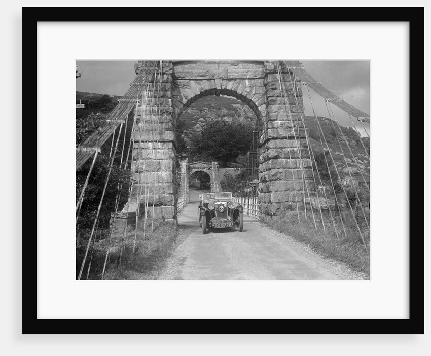 MG Magna of Kitty Brunell competing in the RSAC Scottish Rally, 1932 by Bill Brunell