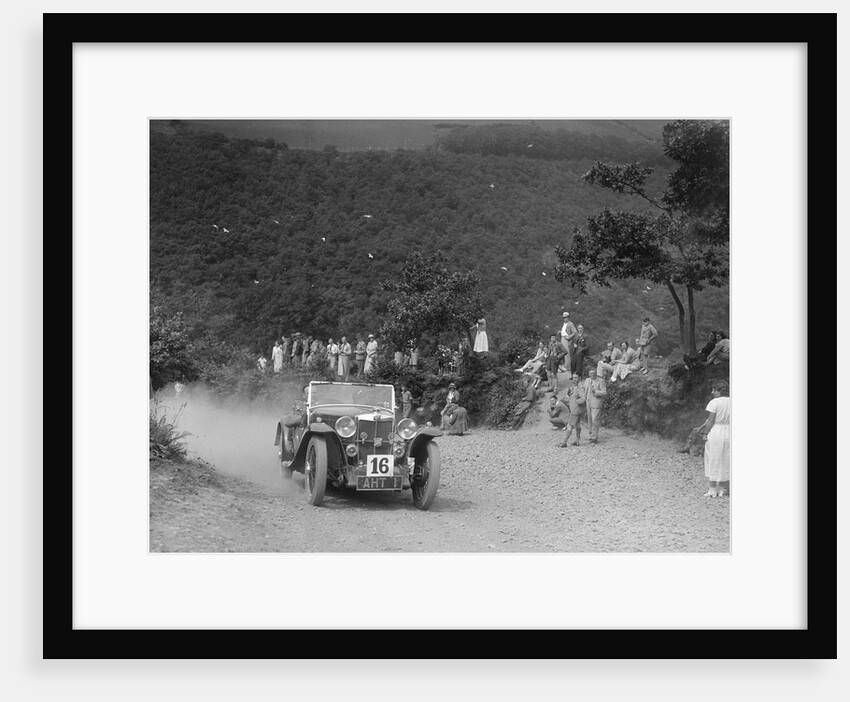 MG J2 competing in the Barnstaple Trial, c1935 by Bill Brunell