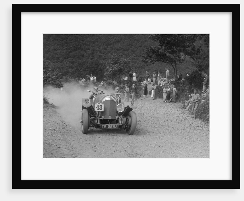 Bentley competing in the Barnstaple Trial, c1935 by Bill Brunell
