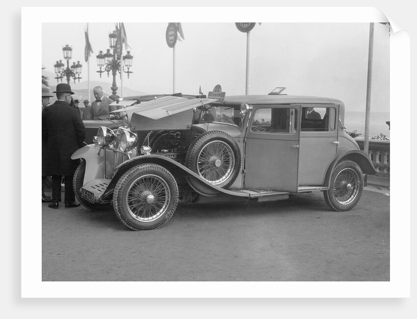 Sunbeam of LV Cozens, Monte Carlo Rally, 1929 by Bill Brunell