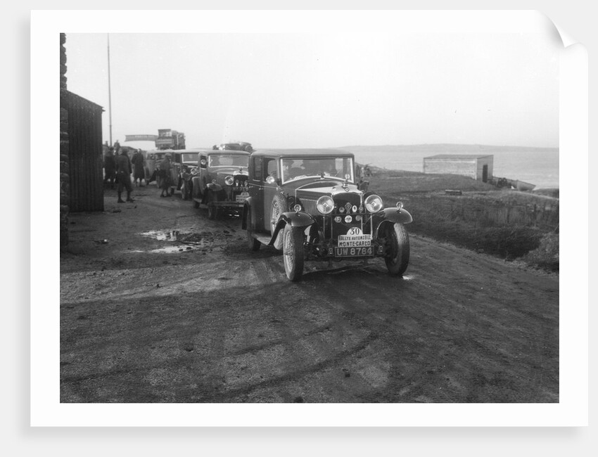 Vauxhall Velox of Colonel PT Etherton competing in the Monte Carlo Rally, 1930 by Bill Brunell