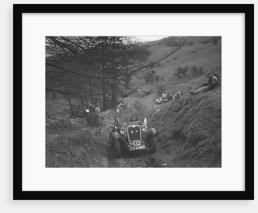 Singer competing in the MG Car Club Abingdon Trial/Rally, 1939 by Bill Brunell