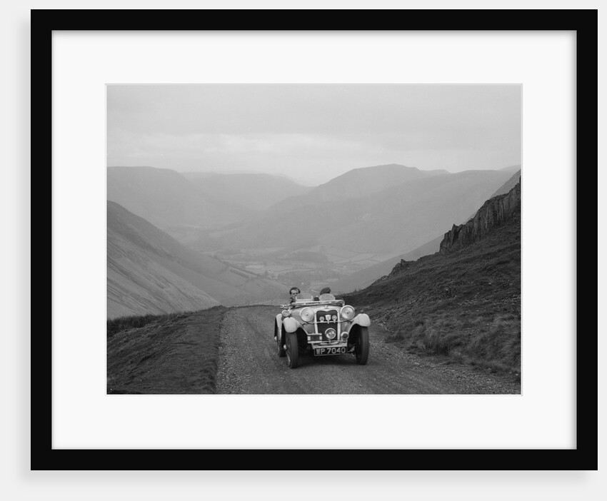 Singer competing in the MG Car Club Abingdon Trial/Rally, 1939 by Bill Brunell