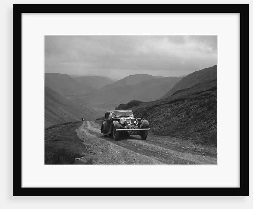 MG SA competing in the MG Car Club Abingdon Trial/Rally, 1939 by Bill Brunell