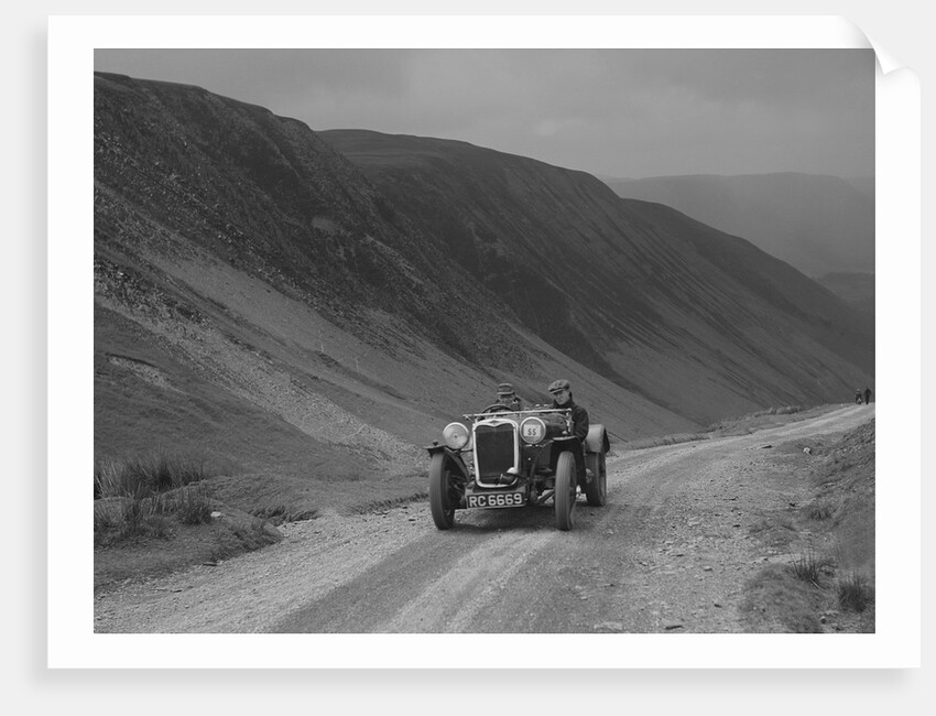 Singer competing in the MG Car Club Abingdon Trial/Rally, 1939 by Bill Brunell