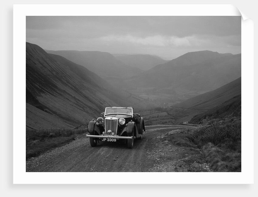 MG SA/VA competing in the MG Car Club Abingdon Trial/Rally, 1939 by Bill Brunell