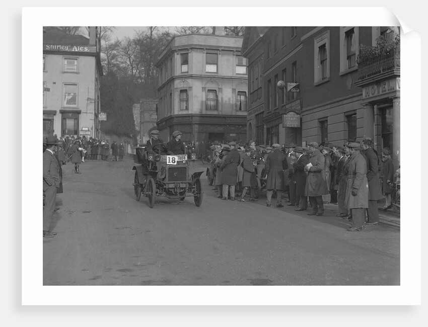1898 Daimler 6hp of DM Copley taking part in the London-Brighton Run, Reigate, Surrey, 1928 by Bill Brunell