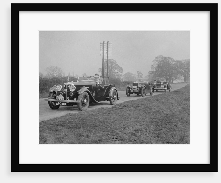 AC 4-seater tourer of Kitty Brunell, winner of Class 2 in the RAC Rally, 1933 by Bill Brunell