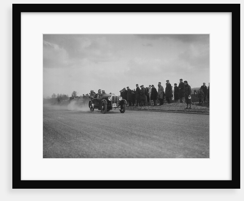 Wolseley Hornet of AL Watson competing in the Inter-Varsity Speed Trial, Eynsham, Oxfordshire, 1932 by Bill Brunell