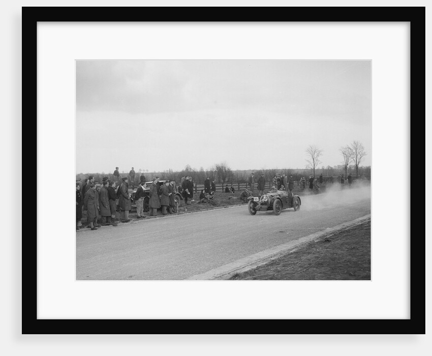 BNC of RO Mitchell competing in the Inter-Varsity Speed Trial, Eynsham, Oxfordshire, 1932 by Bill Brunell