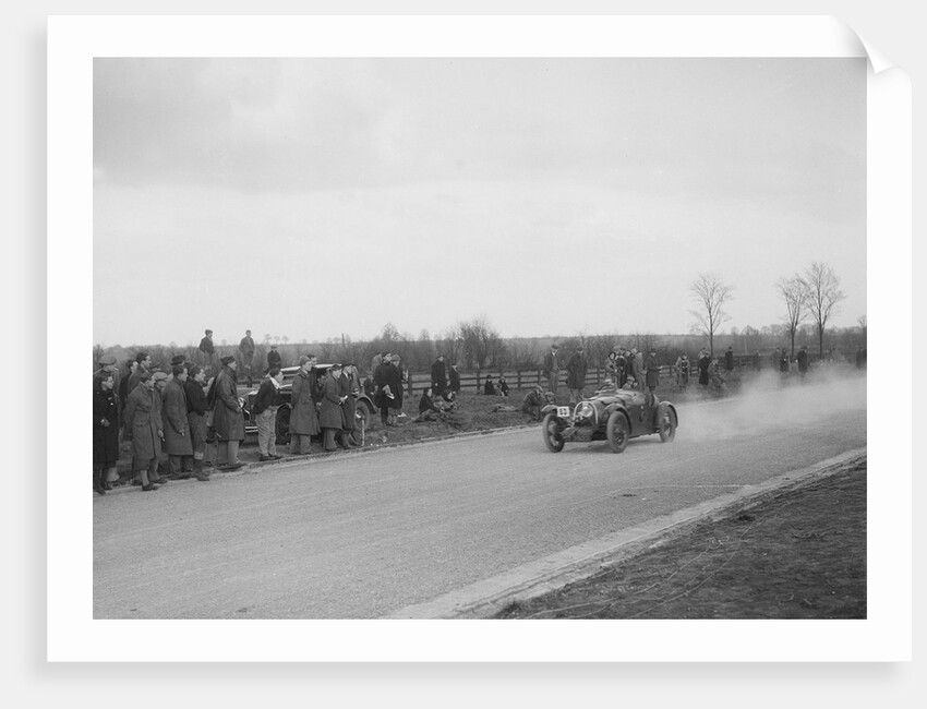 BNC of RO Mitchell competing in the Inter-Varsity Speed Trial, Eynsham, Oxfordshire, 1932 by Bill Brunell