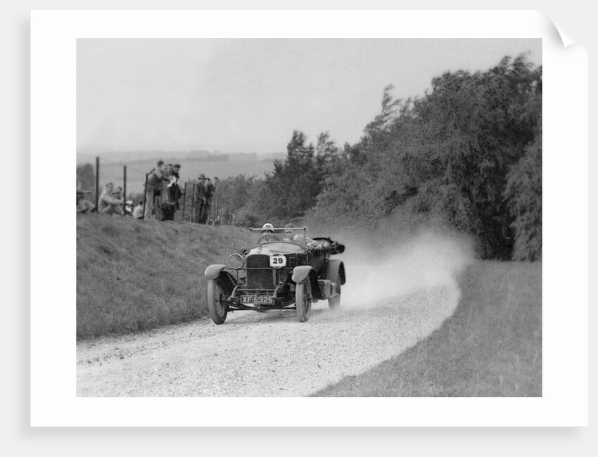 Vauxhall 30/98 known as Rouge et Noir competing in the Oxford Speed Trials, c1930 by Bill Brunell