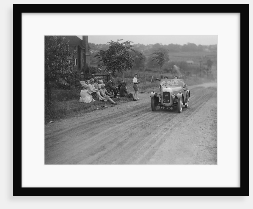 Austin Swallow of Mrs A Stanley competing in the Middlesex County AC Hill Climb, c1930 by Bill Brunell