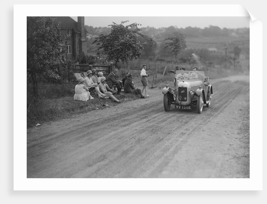 Austin Swallow of Mrs A Stanley competing in the Middlesex County AC Hill Climb, c1930 by Bill Brunell