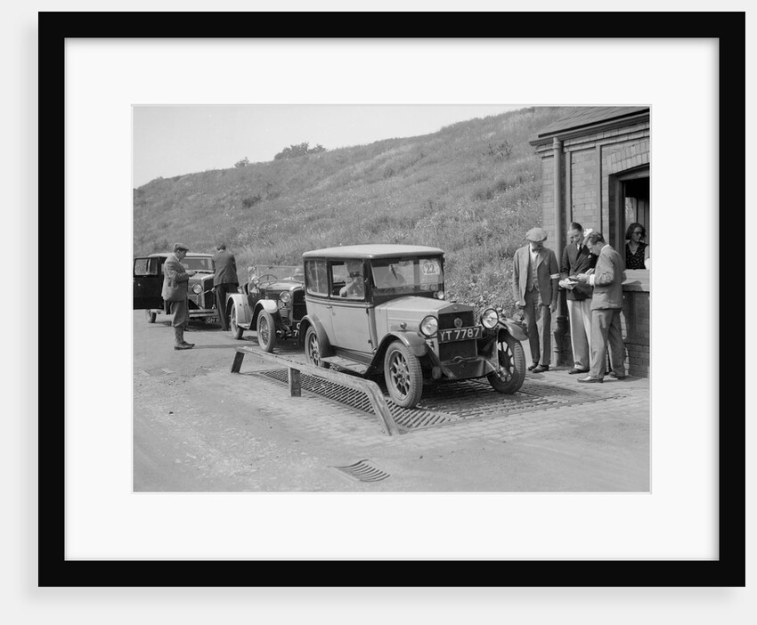 Fiat of HL Alexander at the Middlesex County AC Hill Climb, c1930 by Bill Brunell