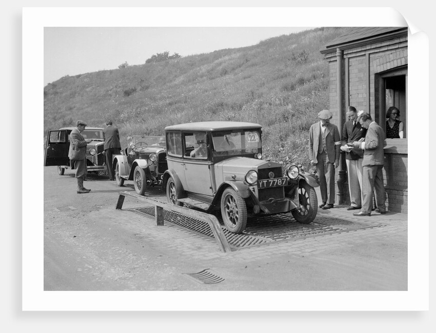 Fiat of HL Alexander at the Middlesex County AC Hill Climb, c1930 by Bill Brunell