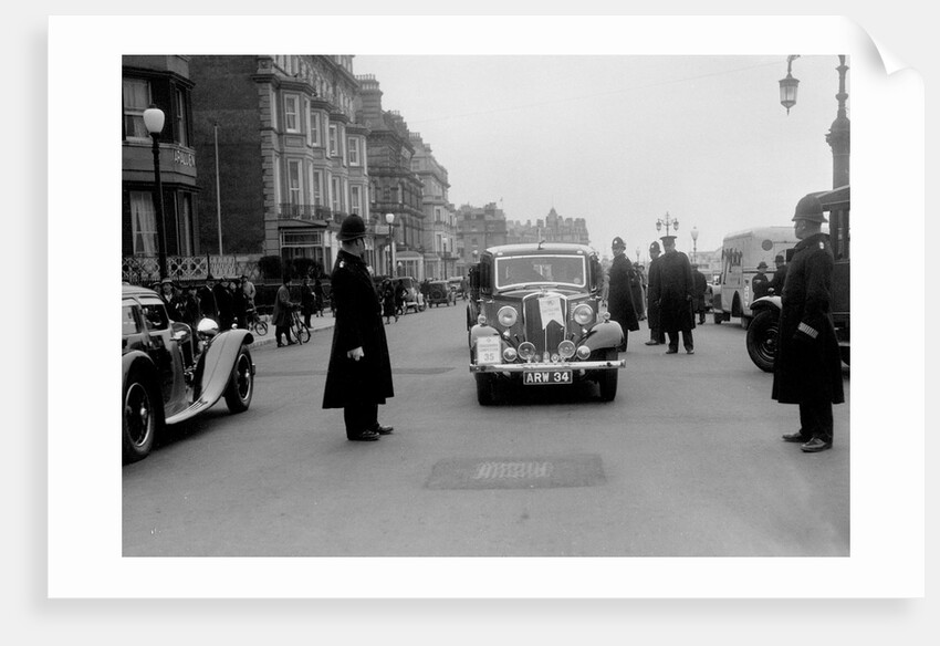 Standard Twelve of AH Oxenford at the RAC Rally, 1935 by Bill Brunell