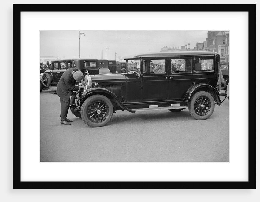 Willys-Knight car at the Southport Rally, 1928 by Bill Brunell