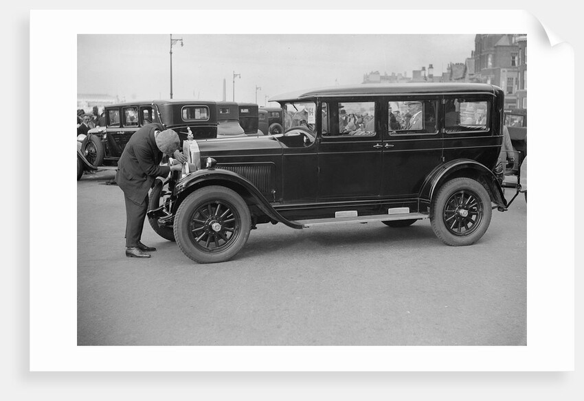 Willys-Knight car at the Southport Rally, 1928 by Bill Brunell