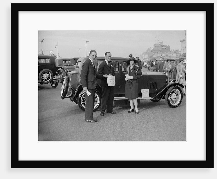 Riley Monaco saloon at the Southport Rally, 1928 by Bill Brunell